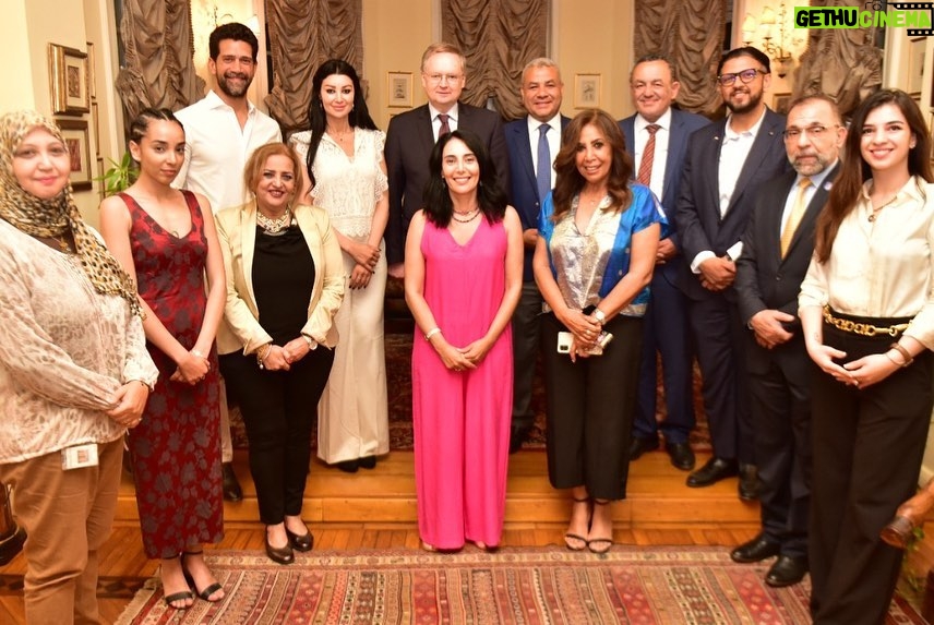 Arwa Gouda Instagram - I was honored to be the guest of the European Union Head of Delegation, his excellency Ambassador Christian Berger, with my dear colleague @ahmedmagdy.official , to discuss raising awareness on water and environmental issues. The gathering included Dr. Amr El Shobaky, Dr. Ayman Ayyad, Rasha Serry, Nermeen Sokkar from the Delegation as well as Shahira Amin and Tarek Abdallah. Looking forward to a fruitful collaboration. تشرفت أن أكون ضيفة لرئيس وفد الاتحاد الأوروبي، سعادة السفير كريستيان بيرجر، مع زميلي العزيز احمد مجدي، لمناقشة زيادة الوعي بقضايا المياه والبيئة، وذلك بحضور د. عمرو الشبكي و د. أيمن عياد ورشا سري ونرمين سكر من الوفد، بالإضافة إلى شهيرة أمين , طارق عبد الله و عمرو الشبكي. نتطلع إلى تعاون مثمر. Cairo, Egypt
