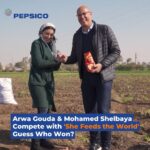 Arwa Gouda Instagram - After we celebrated the third potato harvest of ‘She Feeds the World’, our program with Care Egypt which aims at empowering female farmers and rural communities across Egypt, our CEO of PepsiCo North Africa Mohamed Shelbeya took the opportunity to challenge actress Arwa Gouda to a game of skill in Beni Suef. Guess who won? بعد احتفالنا بموسم حصاد البطاطس التالت ضمن برنامج “عايشين بخيرها”، لتمكين المزارعات في ريف مصر. محمد شلباية الرئيس التنفيذي لشركة بيبسكو في شمال إفريقيا انتهز الفرصة عشان يدخل تحدي مع أروى جودة، تفتكروا مين كسب؟ #SheFeedsTheWorld #PepsiCo #PepsiCoEgypt #عايشين_بخيرها