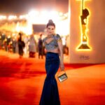 Arwa Gouda Instagram - #ciff43 #closing #ceremony #styled by @nadakhedrr #outfit @maisonsaedi #clutch @omnisclutches #makeup @rosealfredmakeup #hair @alfredandmina #egypt #cinema #festival Cairo Opera House