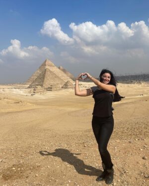 Arwa Gouda Instagram - بحبك ♥️
.
.
.
.
.
#egypt #sphinx #pyramids of #giza
