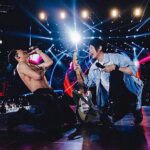 Ashin Instagram - 阿信：告訴我 你們喜歡的是五月天的音樂 不是這種視覺刺激 不然 不然 不然 我怕我也脫軌走上這條路🥹 #五月天 #香港 #好好好想見到你 中環海濱活動空間 Central Harbourfront Event Space