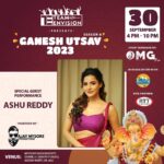 Ashu Reddy Instagram - 🌟 Special Performance Alert! 💃 Get ready to be wowed as actress @ashu_uuu takes the stage at @australia_team_envision ‘s Ganesh Utsav Season 8 on September 30th! 🎥✨ Join us for this exciting moment! Save the date and spread the word. See you there! 🥳 #teamenvisionganeshustav2023❤️ #ganesh #ashureddy #telugustudents #telugu #indiansinmelbourne #indianstudents #australiatelugustudents #australiatelugodu #omgproevents #ganeshfestival #ganeshutsav #australia #melbourne Westgate Indoor Sports