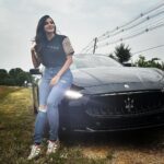 Ashu Reddy Instagram - Virginia, you beauty ☀️❣️ #ashureddy #carlover #maserati #virginia #eventtime 🎊 Ashburn, Virginia