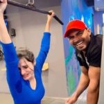 Ashu Reddy Instagram - Navvakandi It’s a Serious Matter🤣😂. Fun time with @ashu_uuu garu during the workout sessions . . . #ashureddy #ashu #venkatfitness #venkatfitnesstrainer #funnygym #funnygymvideos #funnygymstuff #telugumemepage #telugureels #telugumemes #telugumemesfun ##telugureels❤️ #telugureels❤️🌈💕 #telugureel #telugucomedy #telugucomedytrolls #telugucomedymemes #telugucomedyvideos #telugucomedytrolls #telugucomedyvideos #telugucomedyreels #telugufun #telugufunny #telugufunnyjokes #telugugymmemes Venkat Fitness Trainer