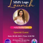 Ashu Reddy Instagram - see you all there at the MMN logo launch along with the legendary actor Brahmanandham garu on the 9th of August at ITC Kohenur, Hyderabad. #ashureddy ❤️😊