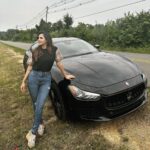 Ashu Reddy Instagram - Virginia, you beauty ☀️❣️ #ashureddy #carlover #maserati #virginia #eventtime 🎊 Ashburn, Virginia