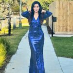 Ashu Reddy Instagram - Blue Sapphire💙 #ashureddy #eventtime #melbourne #dressupdarling