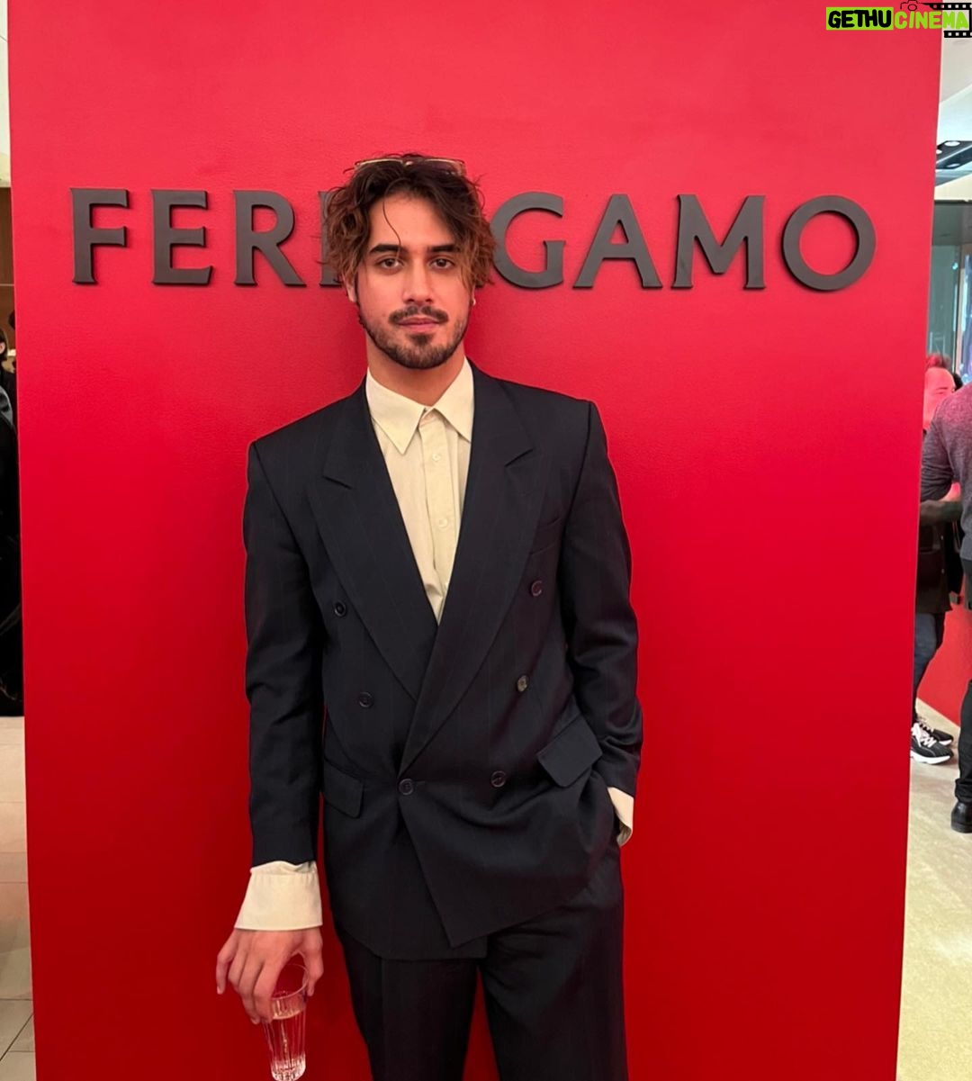Avan Jogia Instagram - Last night @ferragamo. 🟥