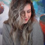 Baraa Al Zubaidi Instagram - كيف يمكن للبذرة أن تصدق أن هناك شجرة ضخمة مخبأة داخلها ؟ ما تبحث عنه موجود بداخلك. لوحة بعنوان علم المناخ climatology(قلب المناخ) قياس 100x100 #abstractart #baraa_gallery #art