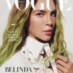Belinda Instagram - El movimiento de su cabello lo dice todo: #Belinda se reinventó. Al unísono, su ahora melena verde desprende una melodía visual, una sinfonía de color y luz. “Este cambio ha sido un renacer para mí”, confiesa a Vogue con una sonrisa al tiempo que refleja una audacia que va más allá de la estética. Este verde no es solo un cambio de tonalidad, también es el preludio de una nueva era artística. Entre corridos coquettes y sueños surrealistas, la embajadora de @theofficialpandora y la artista que definió a distintas generaciones muestra que, a veces, tu lado más vulnerable puede ser el más fuerte. Este mes de abril, llega a la portada de Vogue México, lista para abrazar el cambio y la promesa de la reinvención. Para ella, esta es una nueva era. Fotografía: @emmanuelsmonsalve Realización: @praymoses.studio Entrevista: @victoradrianespinosa Peinado: @_antonalexander Maquillaje: @gusbortolotti Digitalización: Juan Azpiri/Spora Head of Editorial Content: @karlamartinezdesalas