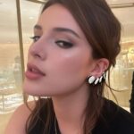 Bella Thorne Instagram - I was absolutely delighted to attend the global launch of the #CartierLibre Polymorph collection with my love🪐✨💫☄️ I had the chance to speak with Jeanne Toussaint who told me a beautiful story about how the collection unfolded in her mind. An earpiece of different stages of a solar eclipse, a jaw-dropping bracelet that transforms from day-to-night — Polymorph cultivates surprise in a collection of watches and jewelry that share a common characteristic: the ability to transform. @cartier ⭐️☀️✨