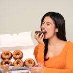 Belle Mariano Instagram - I'm absolutely surprised that my two favorites have finally come together with newest Dunkin' Choco Wacko BTN! ❤️ #BelleMarianoDunkinPH #DunkinPHChocoWackoBTN