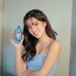 Belle Mariano Instagram - I'd just like to share this with you. I feel like there's really something magical about how @juicy_cologne‘s 'Up, Up, and Away' scent has become my daily mood booster. 💙💙 Just like my comfort food, this scent lifts my energy and takes me to a different level of joy and confidence. Every time I use this, I'm reminded to embrace the beauty around me and rise above any challenges. It's amazing how a simple scent can have such a powerful impact on our mindset. You should try it too and share with me your favorite Juicy Cologne scents!💖💖