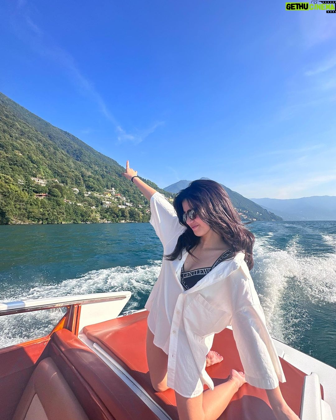Belle Mariano Instagram - snaps from lake como🚤☀️ Lake Como, Italy