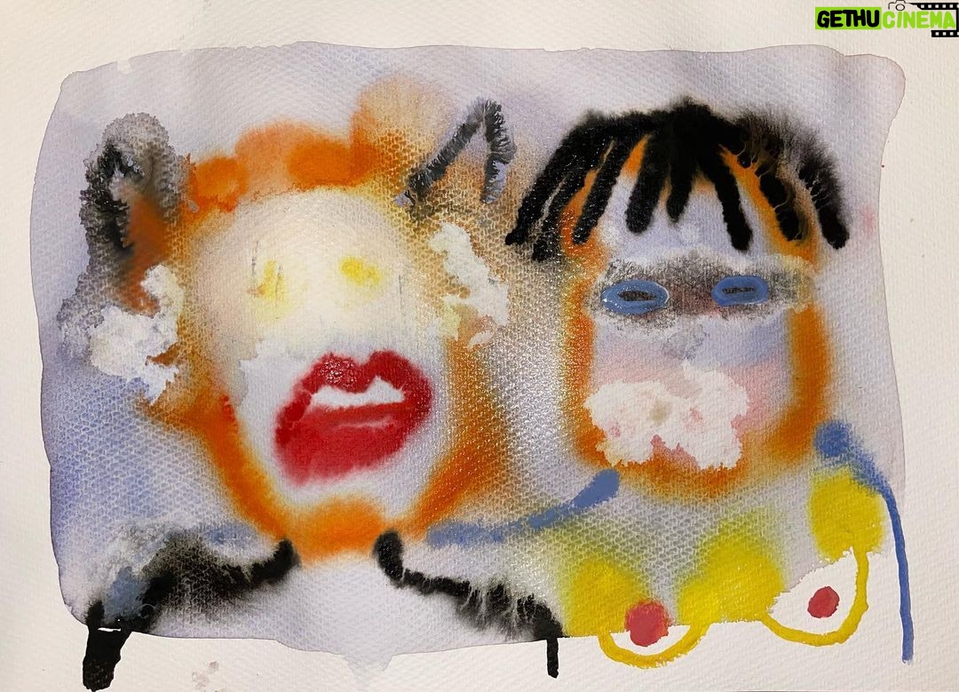 Berta Vázquez Instagram - ‘ BEST FRIENDS ONLY ‘ Watercolor
