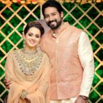 Bhavana Instagram - ♥️♥️♥️ #WeddingReception #BhavanaNaveen #Bhavana #BhavanaMenon #Mrsjune6