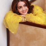 Bhavana Instagram - 🌼🌼🌼 Outfit & Styling @sabarinathk_ Hair @jeenastudio 📸 @pranavraaaj Earrings @seeruscollections #Bhavana #BhavanaMenon #MrsJune6