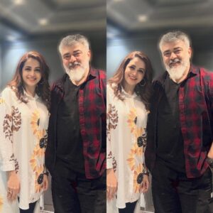 Bhavana Instagram - Happiest birthday to this wonderful human being/Co-actor 🤗🩷Have a splendid year ahead 🥳🎉🎈🎊🎁🎂#AjithKumar #ThalaAjith #Ajith #Ak #Bhavana #BhavanaMenon #Mrsjune6