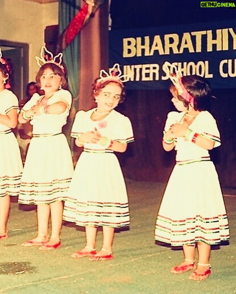 Bhavana Instagram - Sometimes I wish I could just rewind back to childhood and press pause ....to be absolutely careless about the world !!! #FlashBackFriday #Bhavana #BhavanaMenon #Mrsjune6 #ChildhoodMemories #SchoolDays
