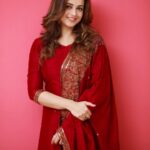 Bhavana Instagram - 🌹❣️ Outfit @t.and.msignature Earrings @m.o.dsignature Styling @sabarinathk_ 📸 @pranavraaaj #Bhavana #BhavanaMenon #Mrsjune6