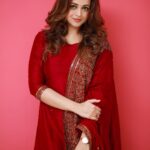 Bhavana Instagram - 🌹❣️ Outfit @t.and.msignature Earrings @m.o.dsignature Styling @sabarinathk_ 📸 @pranavraaaj #Bhavana #BhavanaMenon #Mrsjune6