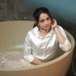 Bhavana Instagram - 🤍🦢🕊️🩶 Outfit & Styling @sabarinathk_ Hair @jeenamakeupartist 📸 @pranavraaaj #Bhavana #BhavanaMenon #Mrsjune6