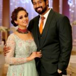 Bhavana Instagram - ♥️♥️♥️ #WeddingReception #BhavanaNaveen #Bhavana #BhavanaMenon #Mrsjune6
