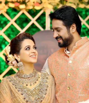 Bhavana Instagram - ♥️♥️♥️ #WeddingReception #BhavanaNaveen #Bhavana #BhavanaMenon #Mrsjune6