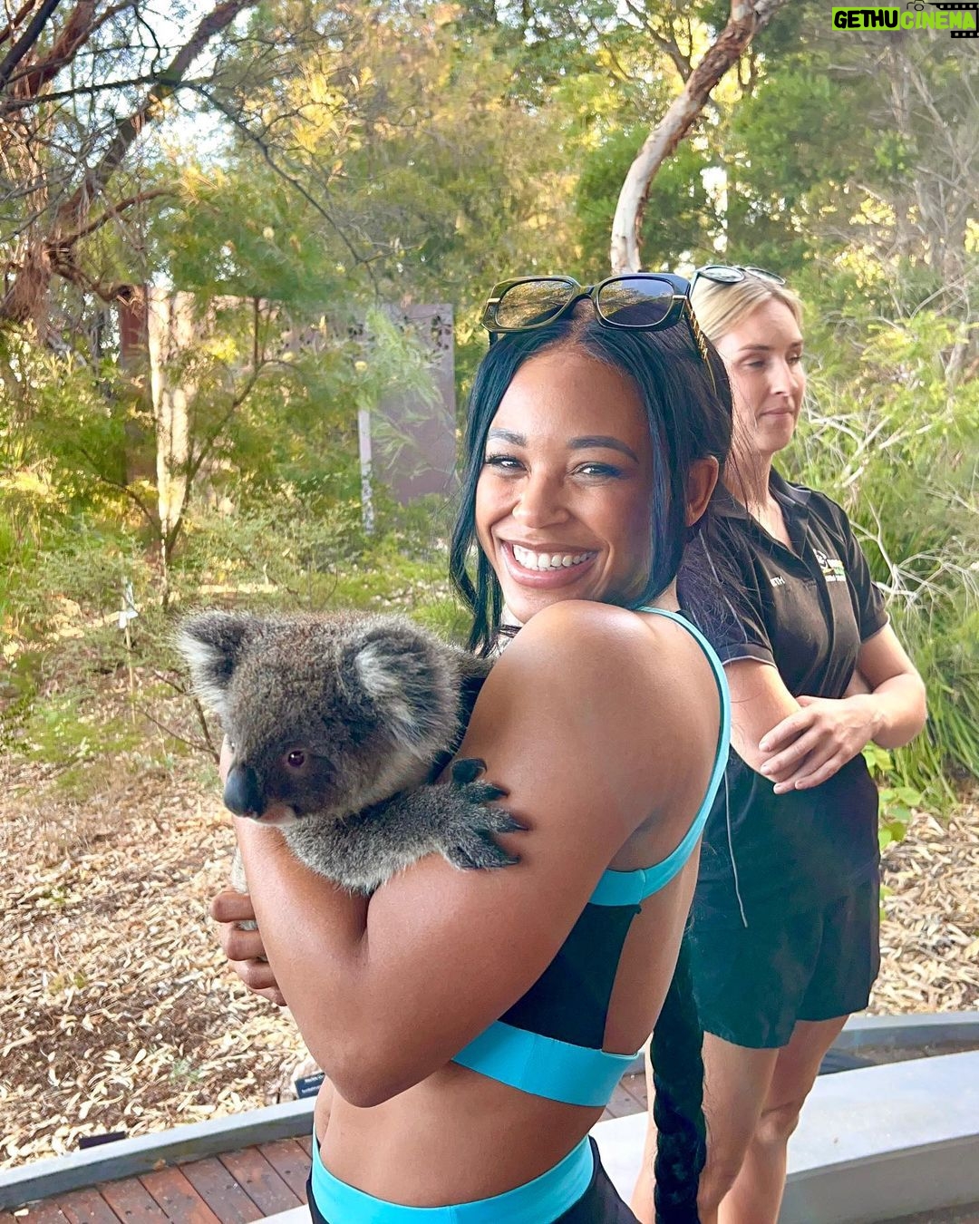 Bianca Crawford Instagram - 🐨 Thank you for this amazing experience! @westernaustralia #EliminationChamber Perth, Western Australia