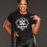 Bianca Crawford Instagram - WWE is celebrating Women’s History Month with @LoveHasNo_ with the launch of a new t-shirt collection! Visit http://wwe.me/shopwhm for more info!