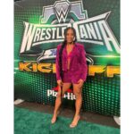 Bianca Crawford Instagram - You can’t spell wrESTleMania without EST! wrESTleMania XL Kickoff! #RoadToWrESTleMania #WrESTleMania #wrESTleMania40 #ESTofWWE T-Mobile Arena, Las Vegas