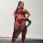 Bianca Crawford Instagram - 💋👑 #LOVEandWWE #BIANCAandMONTEZ