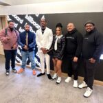 Bianca Crawford Instagram - Thank you @vibemagazine @billboard @complex for having us today!!! Can’t wait for everyone to listen to @montezfordwwe album God Is Good and watch our docu series on @hulu Love & WWE Bianca & Montez this Friday, Feb 2nd!