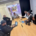 Bianca Crawford Instagram - Thank you @vibemagazine @billboard @complex for having us today!!! Can’t wait for everyone to listen to @montezfordwwe album God Is Good and watch our docu series on @hulu Love & WWE Bianca & Montez this Friday, Feb 2nd!