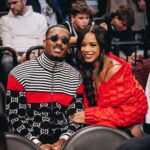 Bianca Crawford Instagram - One of the many stops this week! 🏀Nets vs Knicks game