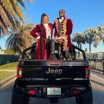 Bianca Crawford Instagram - We had the honor of being the Grand Marshals at the @gasparillatampa Parade! This was so much fun!