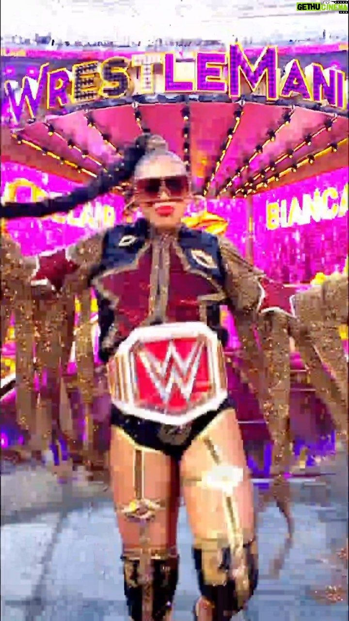 Bianca Crawford Instagram - @biancabelairwwe’s #WrestleMania entrance with the @divasofcompton was truly a moment we’ll never forget 🙌