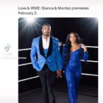 Bianca Crawford Instagram - Became a WWE Superstar,married my best friend, and done ended up with a reality series! We gona pull that curtain back a lil bit for y’all 👀👀 HULU LOVE & WWE: Bianca & Montez February 2nd! @hulu @wwe #loveandwwe #biancaandmontez