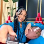 Bianca Crawford Instagram - Gameday essentials: great snacks, a cozy seat, and @SNFonNBC. I'm ready to kick back and enjoy a Scary Good Sunday Night tonight. If you want a chance to win a trip for two to a Sunday Night Football game next season, visit the link in my bio to learn more and enter. Official Rules, odds, prize details and more in the link #ad #SNFonNBC