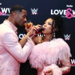 Bianca Crawford Instagram - Family. I wish I could post and thank every single person individually that came out to the Love & WWE Bianca & Montez Premiere! We are so blessed and thankful! Catch all episodes Feb 2nd on @hulu #LOVEandWWE