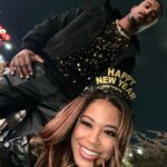 Bianca Crawford Instagram - Happy New Year! 2024. Ended & Starting the Year with my homie, my lover, my friend. On Repeat. #HappyNewYear #ESTofWWE