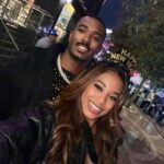 Bianca Crawford Instagram - Happy New Year! 2024. Ended & Starting the Year with my homie, my lover, my friend. On Repeat. #HappyNewYear #ESTofWWE