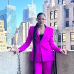 Bianca Crawford Instagram - 💜💕🏙️ Makeup: @beautybyjett #ESTofWWE New York