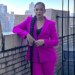 Bianca Crawford Instagram - 💜💕🏙️ Makeup: @beautybyjett #ESTofWWE New York