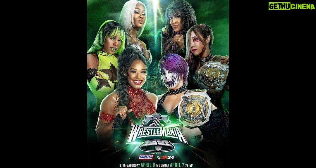 Bianca Crawford Instagram - 👉🏾wrESTleMania #Wrestlemania