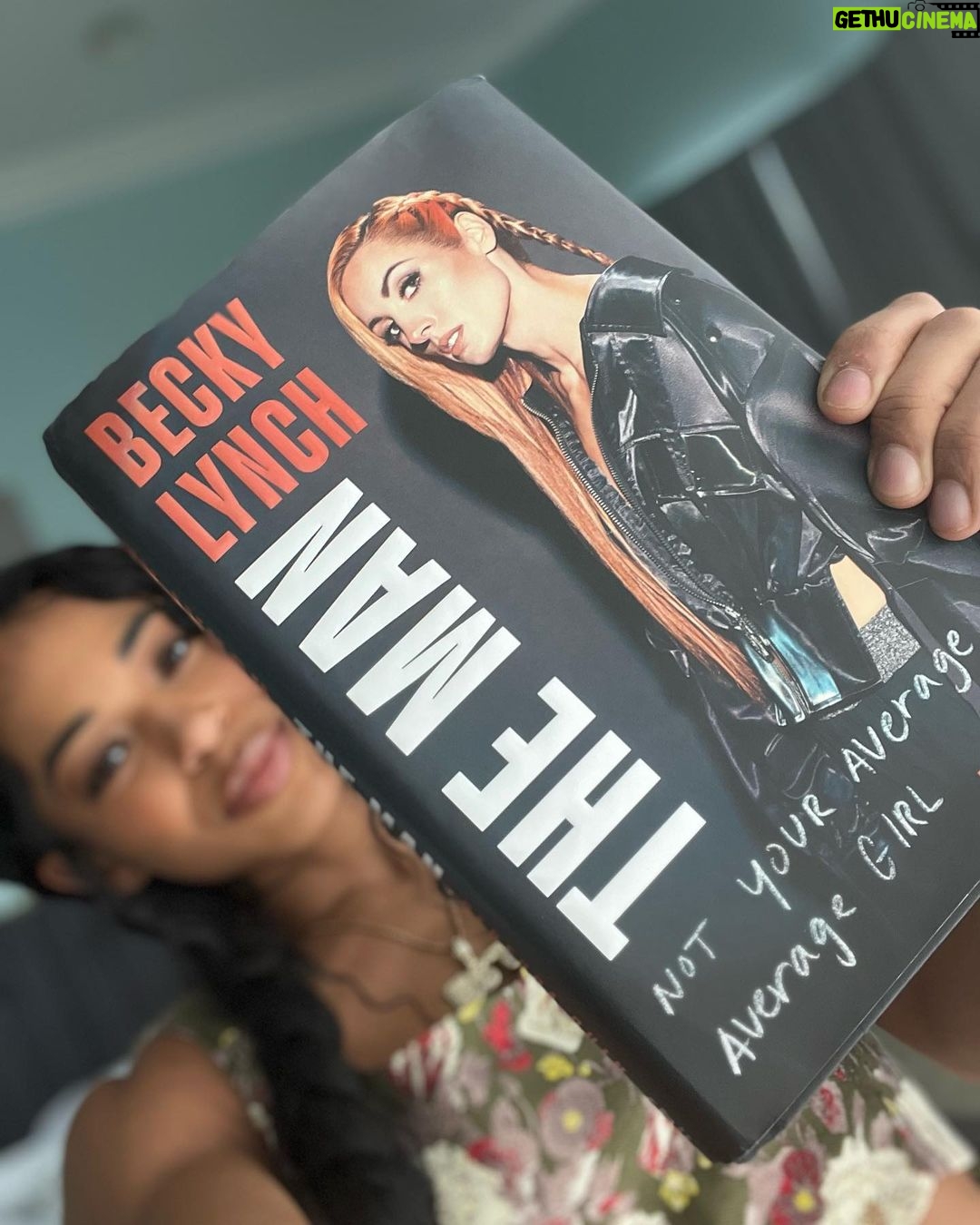 Bianca Crawford Instagram - Happy BOOK DAY!!!!! @beckylynchwwe Not enough words on here to describe how much I loved this book and story! I 😍 every page! Congrats on such a huge accomplishment! Now everyone gets to read how much of a 🐐 you are!