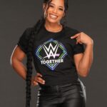Bianca Crawford Instagram - WWE is celebrating Women’s History Month with @LoveHasNo_ with the launch of a new t-shirt collection! Visit http://wwe.me/shopwhm for more info!