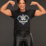 Bianca Crawford Instagram - WWE is celebrating Women’s History Month with @LoveHasNo_ with the launch of a new t-shirt collection! Visit http://wwe.me/shopwhm for more info!