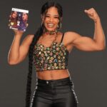 Bianca Crawford Instagram - Happy Launch Day! #WWE2k24 Cover Star ⭐️ This is a day of celebration! Now go buy the game! ❤️❤️❤️ I love my community! We represent power, grace, humility, positivity, strength, love, compassion, confidence, fearlessness, morale, fortitude, assurance, pride, unity, integrity… and you showed that! I see yall. I love yall. I appreciate y’all. 🥰 #ESTofWWE #ESTate #ESTies