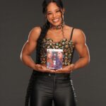 Bianca Crawford Instagram - Happy Launch Day! #WWE2k24 Cover Star ⭐️ This is a day of celebration! Now go buy the game! ❤️❤️❤️ I love my community! We represent power, grace, humility, positivity, strength, love, compassion, confidence, fearlessness, morale, fortitude, assurance, pride, unity, integrity… and you showed that! I see yall. I love yall. I appreciate y’all. 🥰 #ESTofWWE #ESTate #ESTies